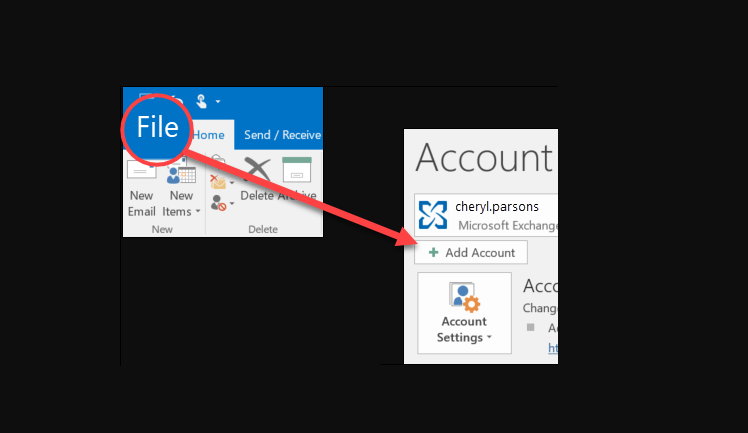 spectrum email setup for outlook