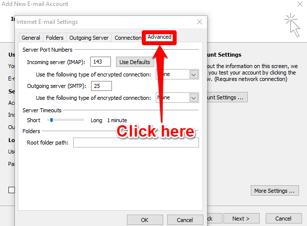 charter email setup for outlook