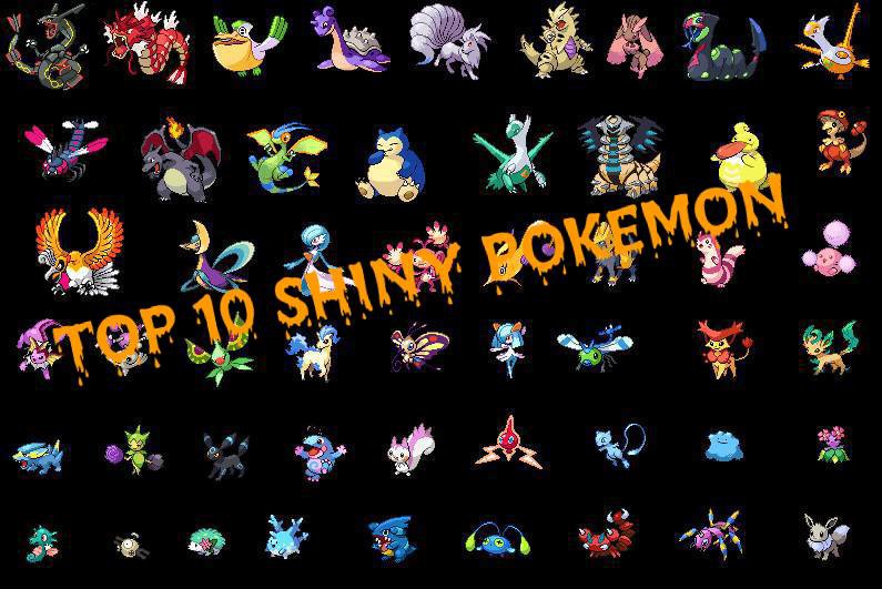 10 of the Best Shiny Pokemon, Ranked