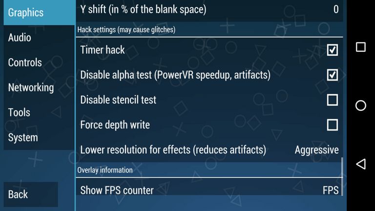 retroarch ppsspp how to change graphics settings