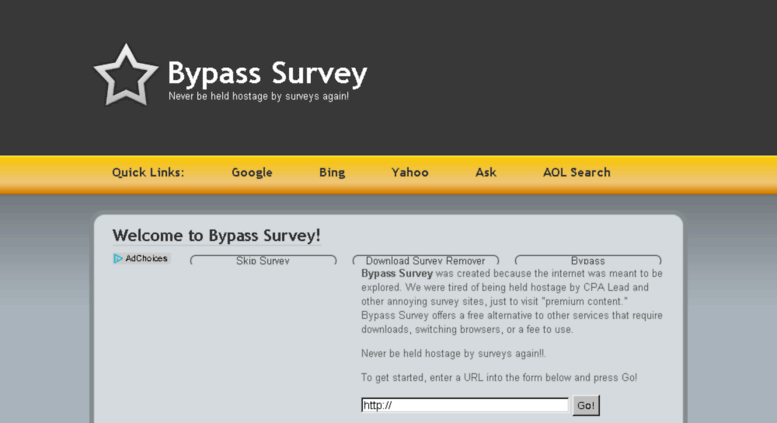 skip survey verification