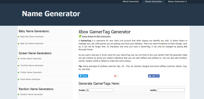 5 Best Gamertag Generators Best Unique And Cool Gamertags