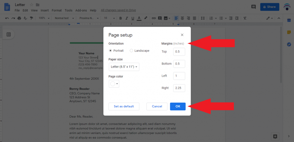 change margin for one paragraph pdfkit