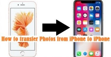 transferring photos from iphone to iphone