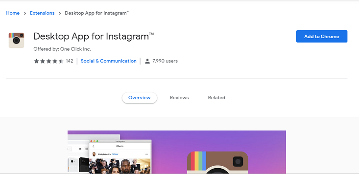 Desktop for Instagram