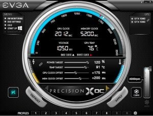 overclocking an sli setup in evga precision x oc