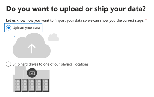 Network Upload Method